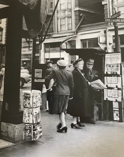 Filmore and Geary, San Francisco, CA 1947